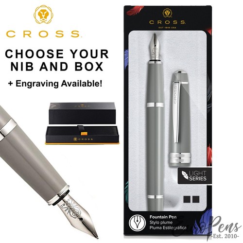 Cross fountain pen grey - cross,