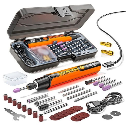 Cordless rotary tool kit usb - rotary,