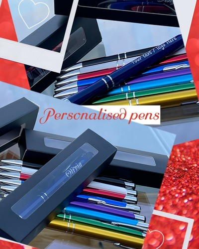 Personalised engraved pen - personalised,