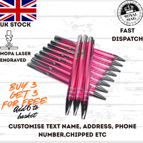 Personalised pen back - personalised, pen,