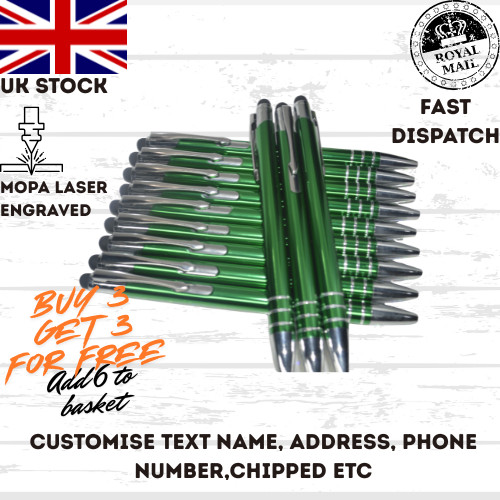 Personalised pen back to - pen,,