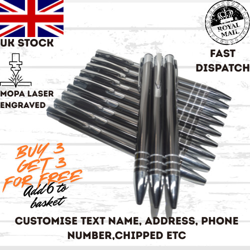 Personalised pen back - personalised,